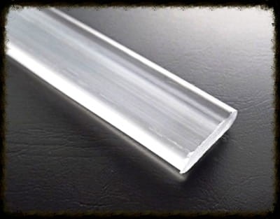 Obciążnik transparentny do rolet i paneli