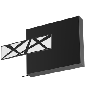 Końcówka GALAXY – połączenie czarnego i białego błysku w eleganckiej formie, idealna do nowoczesnych aranżacji okiennych. Wysokiej jakości wykończenie karnisza TOP LINE, które łączy minimalistyczny design z luksusowym akcentem.