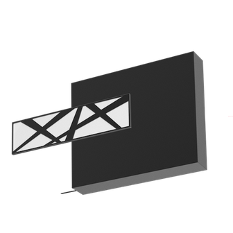 Nowoczesna końcówka TOP LINE 80 GALAXY marki Marcin Dekor w wyjątkowym połączeniu kolorów: czarny mat, biały błysk i czarny błysk. Stylowe i eleganckie wykończenie karnisza, idealne do nowoczesnych wnętrz.