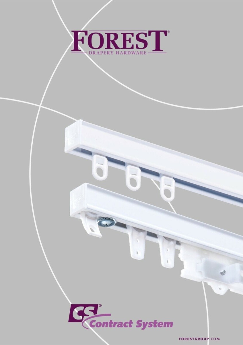 Suwaki Wave na szynie CS – płynny przesuw zasłon i firan