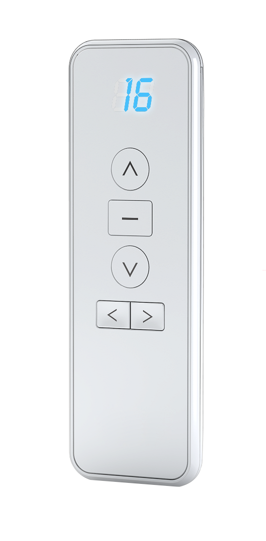 Pilot A-OK 123-16 biały – Sterowanie Karniszami Elektrycznym kanał 16