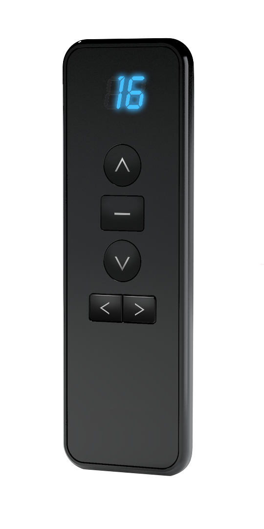 Pilot A-OK 123-16 czarny – Sterowanie Karniszami Elektrycznym kanał 16