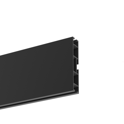 Profil aluminiowy TOP LINE 80 w kolorze czarnego matu – minimalistyczny, designerski wybór do nowoczesnych wnętrz, który nadaje przestrzeni elegancki charakter.
