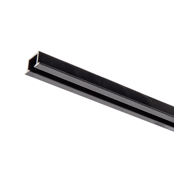Szyna aluminiowa sufitowa KS Recess w kolorze czarnym od FOREST