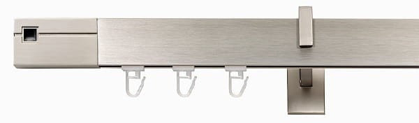 Karnisz Square Line czarny kryształ