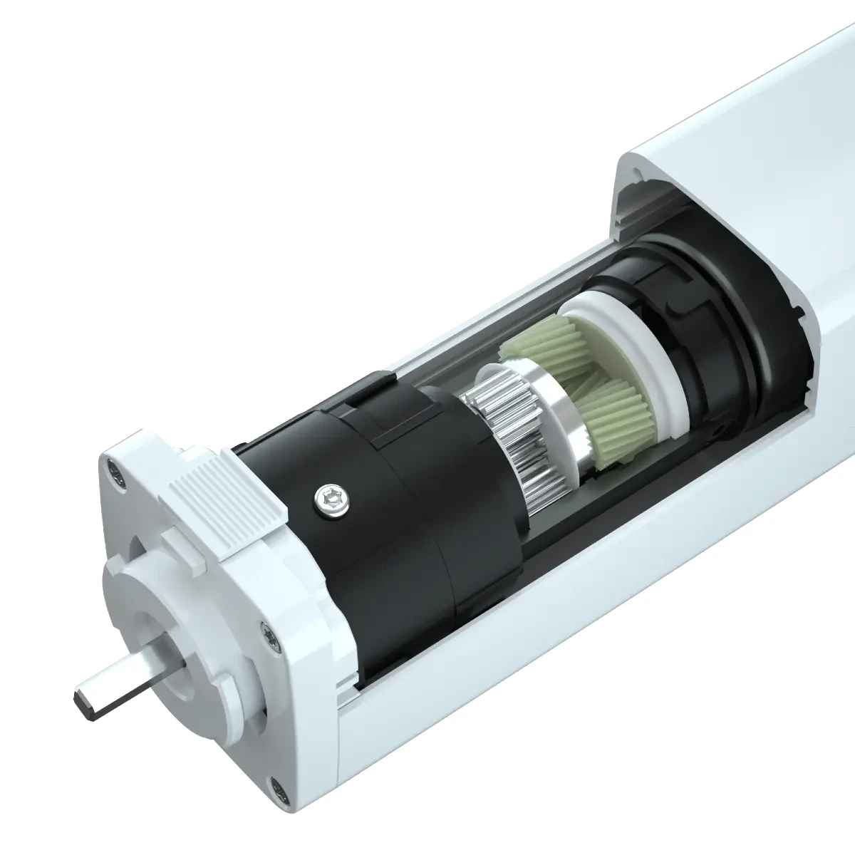 Silnik do karnisza elektrycznego A-OK z akumulatorem 12V
