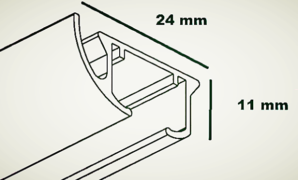 szyna aluminiowa DS  design system