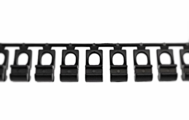 suwak do szyn aluminiowych AS forest czarne