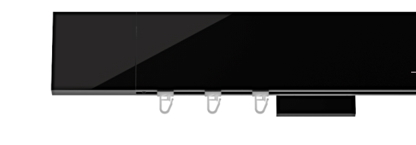 Profil aluminiowy 80 mm w czarnym błysku – elegancka i nowoczesna opcja, która idealnie podkreśla każde wnętrze swoim połyskliwym wykończeniem.