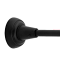 Wspornik pojedynczy nowy do karniszy Gral 19 mm CZARNY MAT