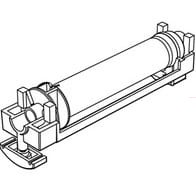 Bębenek do rolet rzymskich system otwarty