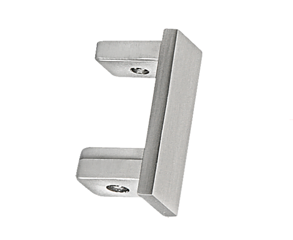 Zaślepka SQl do karniszy square line stal przecierana