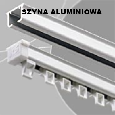 Montaż szyny aluminiowej sufitowej KS w nowoczesnym wnętrzu