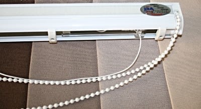 Mechanizm do rolety rzymskiej w systemie otwartym -  łańcuszek i bębenek