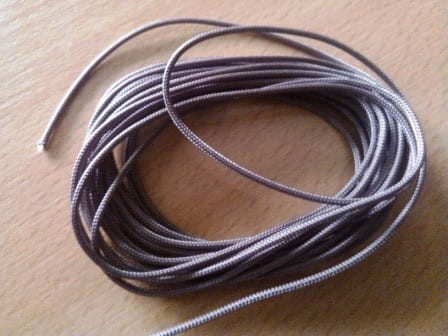 Brązowy sznurek 1,4 mm do rolet rzymskich – na metry