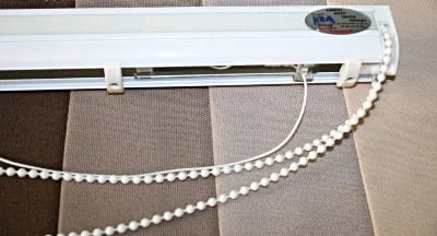 Mechanizm do rolety rzymskiej w systemie otwartym -  łańcuszek i bębenek