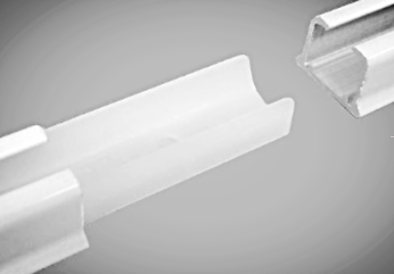 Łącznik szyn aluminiowych systemu ks - klick system FOREST