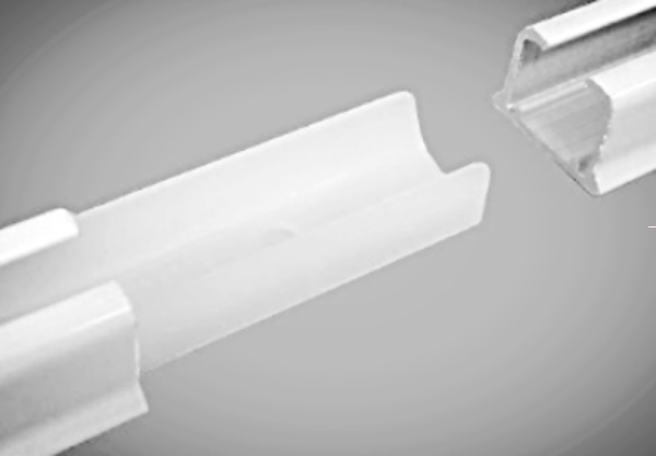 Łącznik szyn aluminiowych systemu ks - klick system FOREST